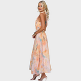 Lucija - Midi haljina Cvjetanje