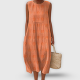 Amalina™ - Elegantna Pamukasta Haljina