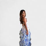 Mirjana - Duga cvjetna haljina s volanima