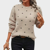 Teodora – Pleteni Pulover s Točkicama