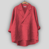 Linen Bluzica “Ružičasta Aura”