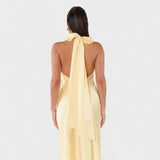 Martina - Haljina s satenskom mašnom