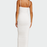 Bijela Haljina Zračna Jednostavnost