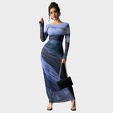 Antonija - Duga haljina s dugim rukavima