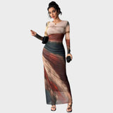 Antonija - Duga haljina s dugim rukavima