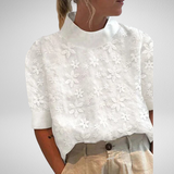 Vita – Izvezeni Bluz s Ovratnikom