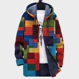 Jakna s umjetničkim uzorkom