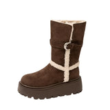 Tea - Zimske čizme na platformu modernog i udobnog dizajna