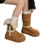 Tea - Zimske čizme na platformu modernog i udobnog dizajna