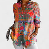 Antonija - Bluza s Šarenim Uzorkom