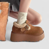 Jelena - Elegantne čizme na platformu za zimu s modernim prizvukom