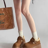 Jelena - Elegantne čizme na platformu za zimu s modernim prizvukom