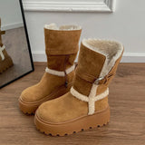 Tea - Zimske čizme na platformu modernog i udobnog dizajna