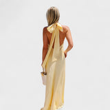 Martina - Haljina s satenskom mašnom