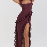 Meissa | Haljina s Asimetričnim Volanima