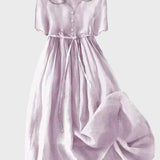 Klasična Haljina na Kopčanje