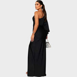 Marica – Elegantna duga haljina na jedno rame