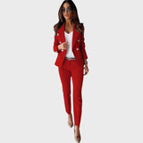 Božena - Dvoredno odijelo sa strukiranim krojem