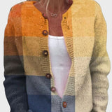 Pleteni Prsluk s Geometrijskim Uzorkom