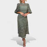 Maja - Čipkastu Haljinu S Lanterne