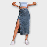 Maksi suknja s gumbima