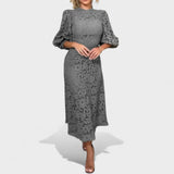 Maja - Čipkastu Haljinu S Lanterne