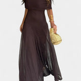 Renata - Maxi Haljina s Jednim Rame