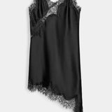 Katarina Mini Haljina s Naramenicama i Čipkom