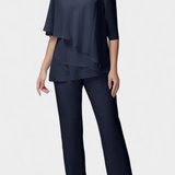 Lana Dvije Dijela s Ženskom Siluetom bez Napora