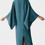 Filipa - Haljina Kimono od Lina i Pamuka s Pojasom