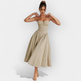 Elegantna Midi Haljina za Ljeto